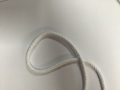 Anorakkoord wit 5 mm