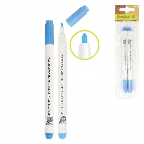 Wateroplosbare stift blauw