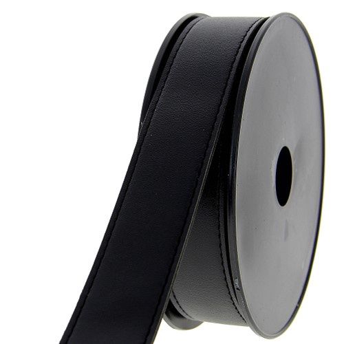 Tassenband simili 30 mm zwart
