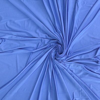 Bamboo tricot katoen royal blue