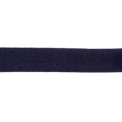 Tricot biais 20 mm donker blauw