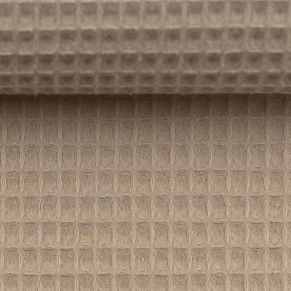 Nelson wafel badstof  camel