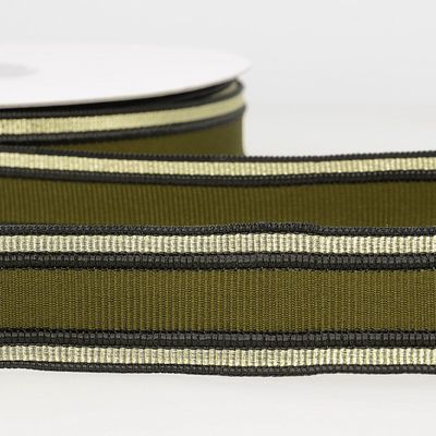 Sierlint kaki/zwart