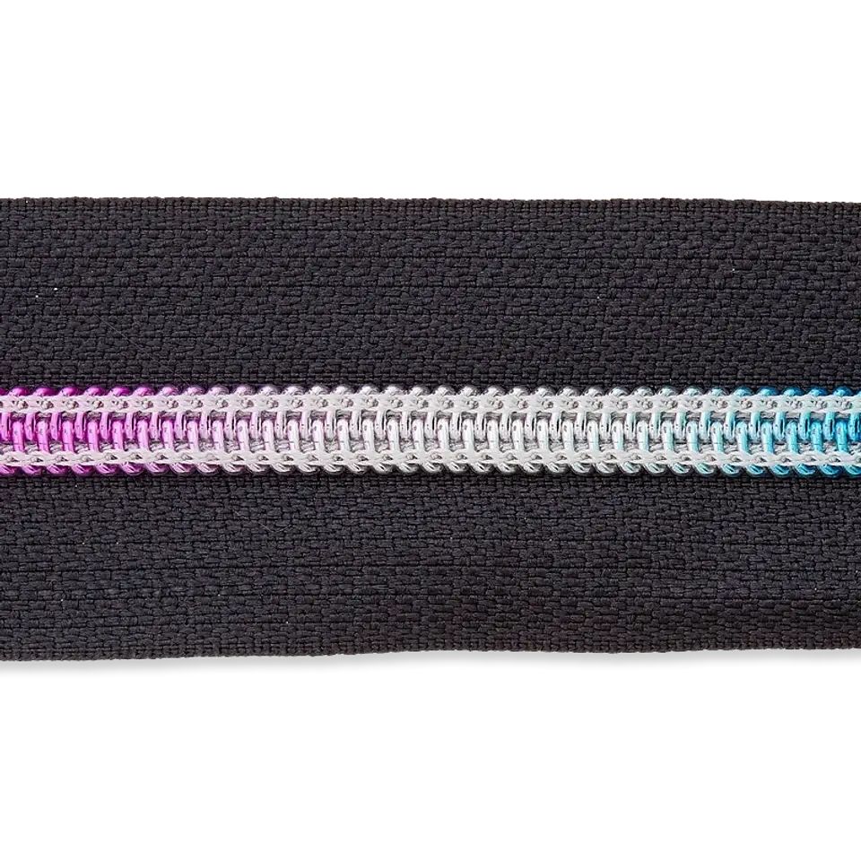 Rainbow color rits