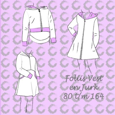 Sofilantjes foliis vest en jurk