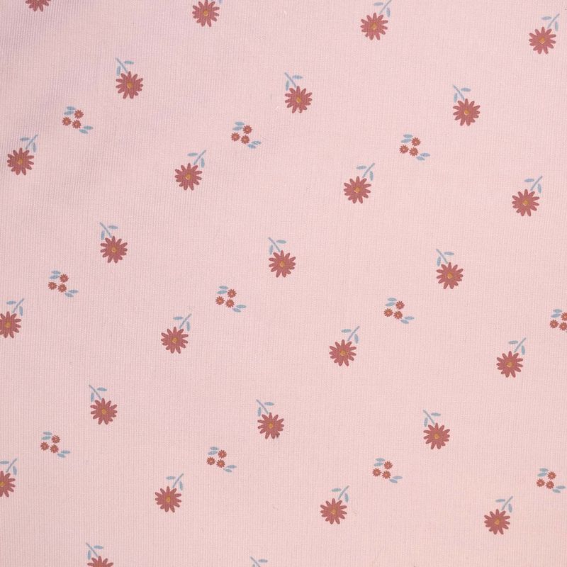 Micro corduroy retro flowers