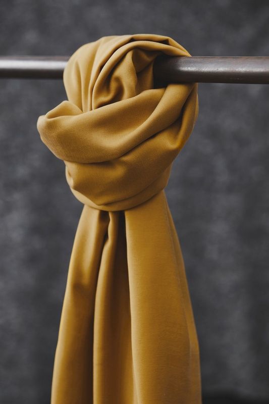 Smooth drape twill  amber