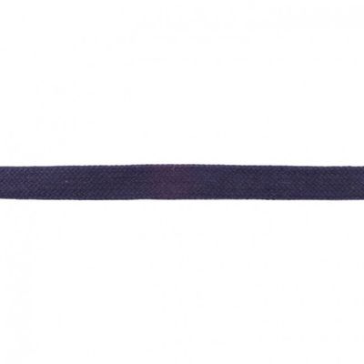 Anorakkoord plat 20 mm donker blauw