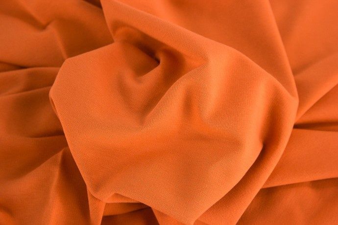 French terry Maike  oranje 90 cm