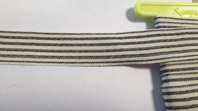 Sierlint ecru/zwart