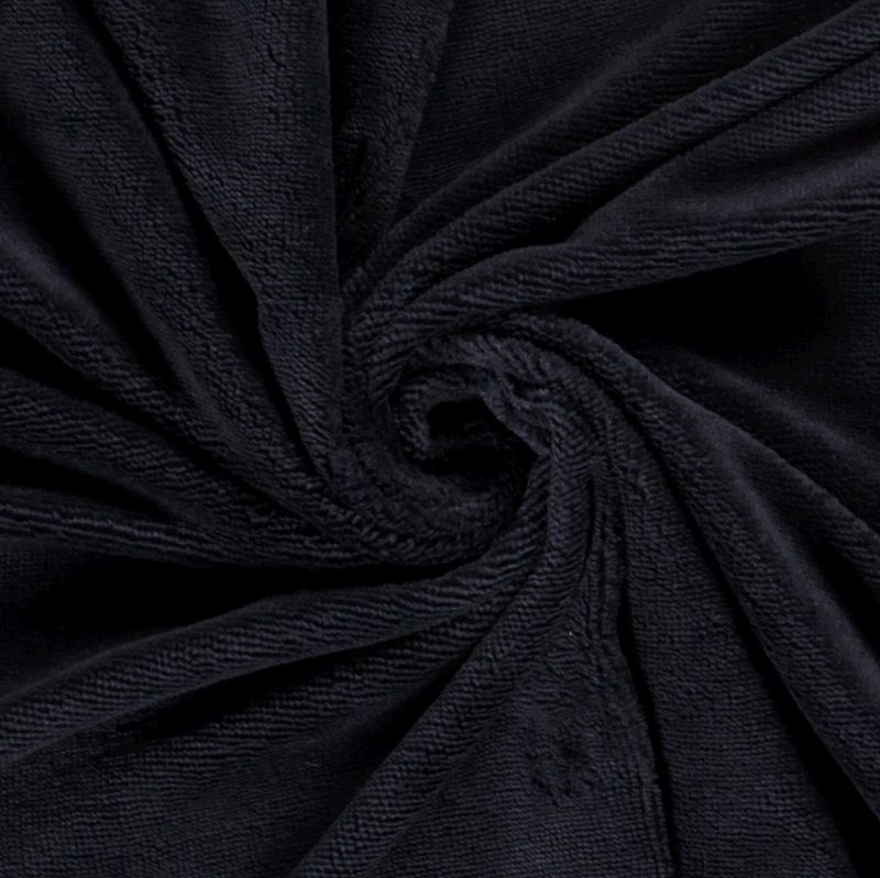Bamboe fleece donker blauw