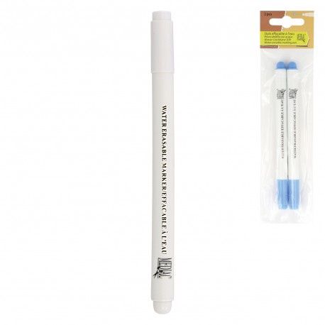 Wateroplosbare stift wit