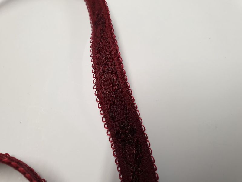 Schouderband bordeaux 15 mm