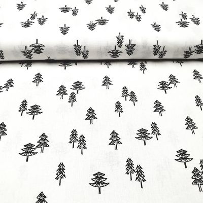 Kerstboom silhouette