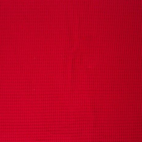 Wafel badstof rood Nelson