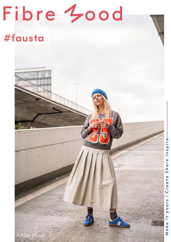 Fausta stretch cord pelicaan