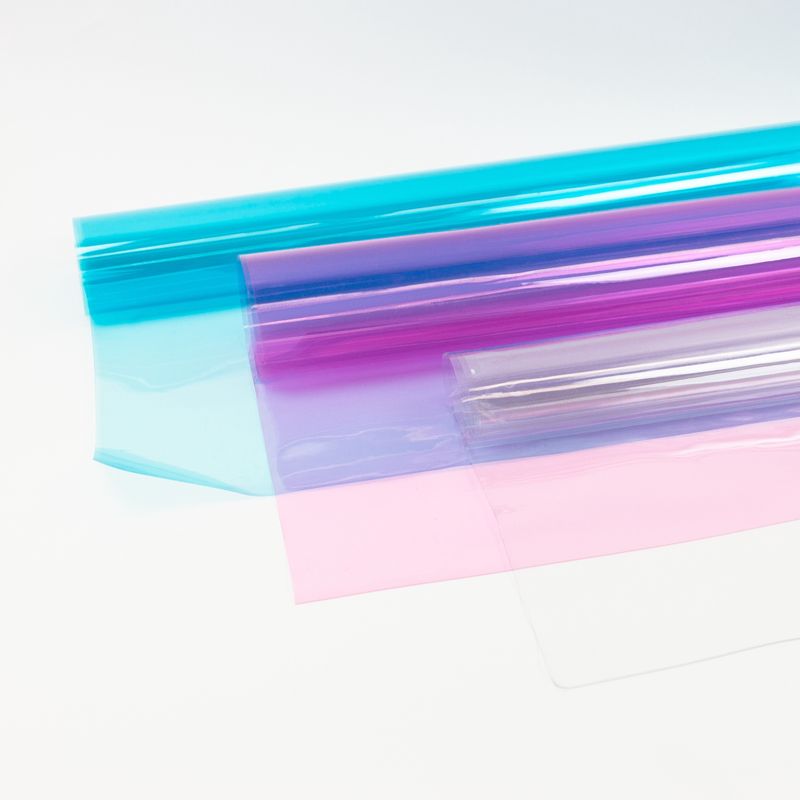 Plastiek folie (PVC) rood