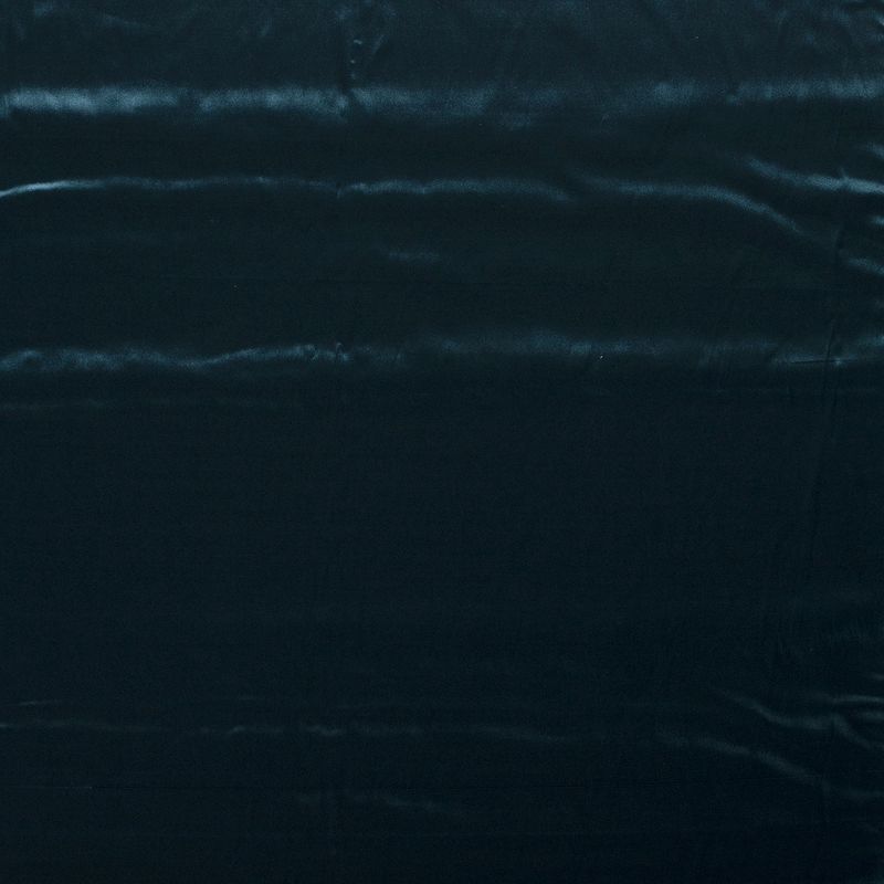 Satijn  stretch  petrolblauw