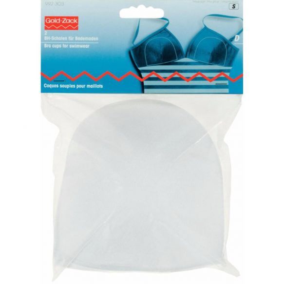 Beha cups voor badkleding, maat D wit