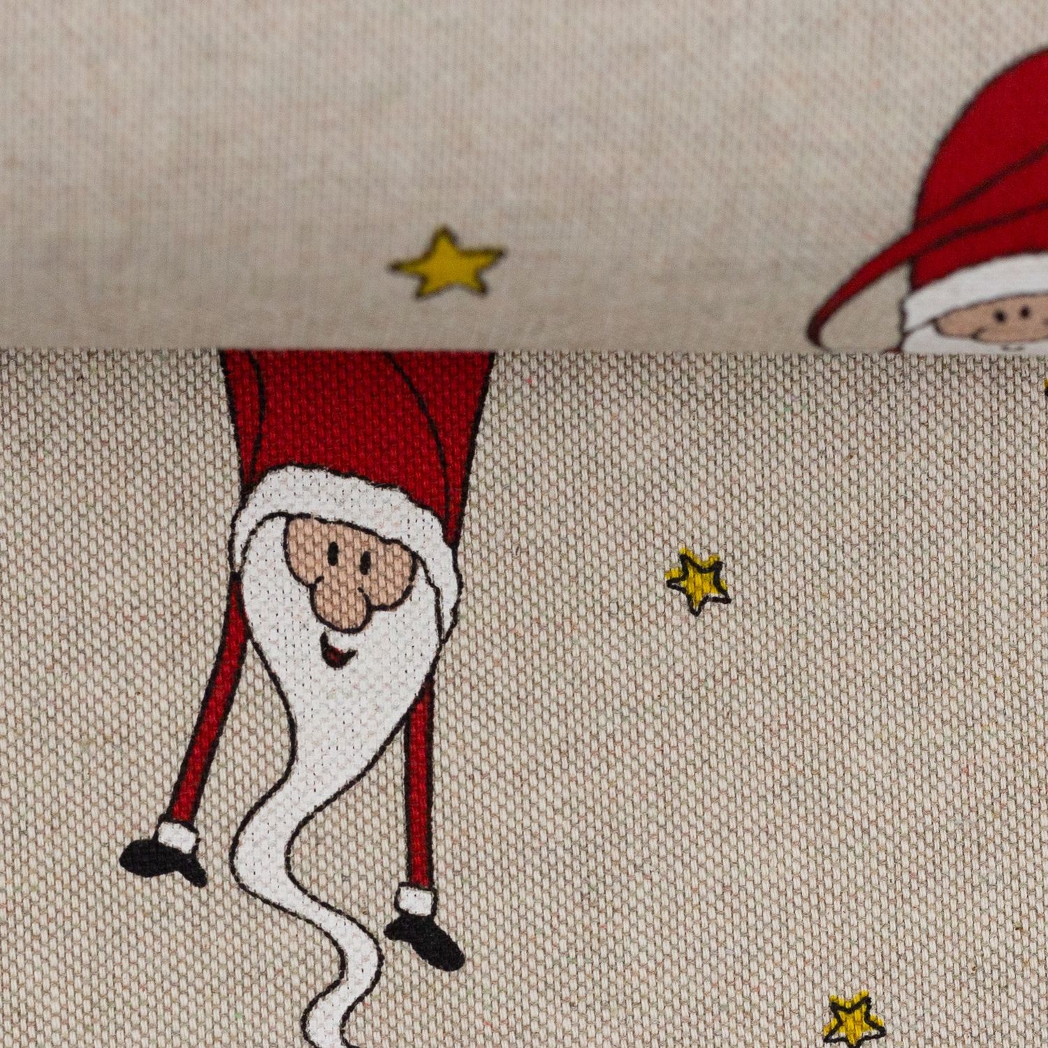 Kerstmannen en sterren