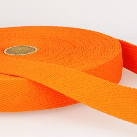Tassenband 30 mm oranje