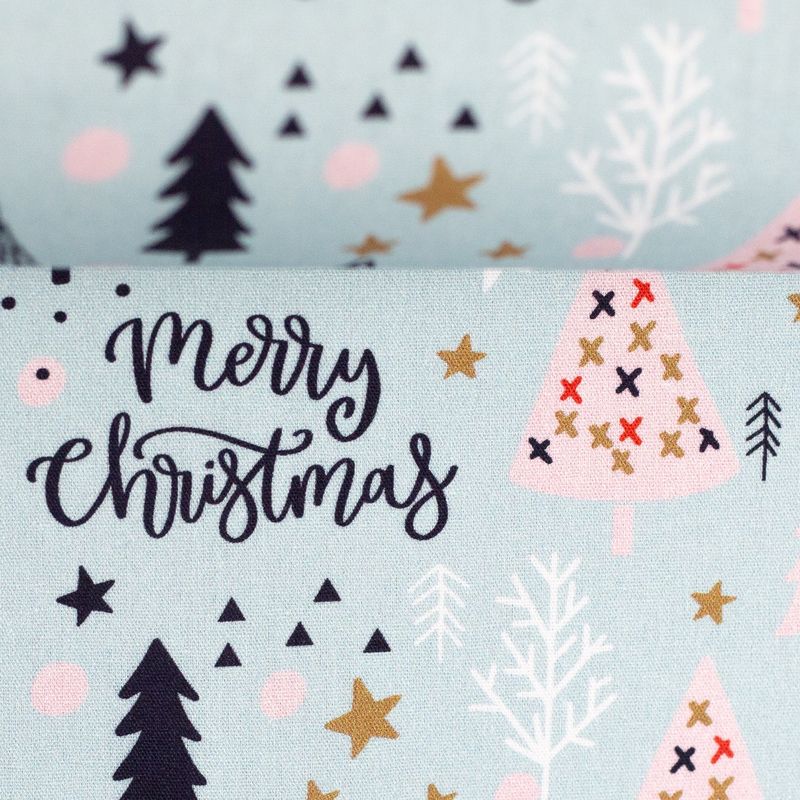 Merry christmas blauw
