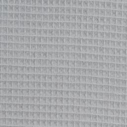 Nelson wafel badstof  licht grijs