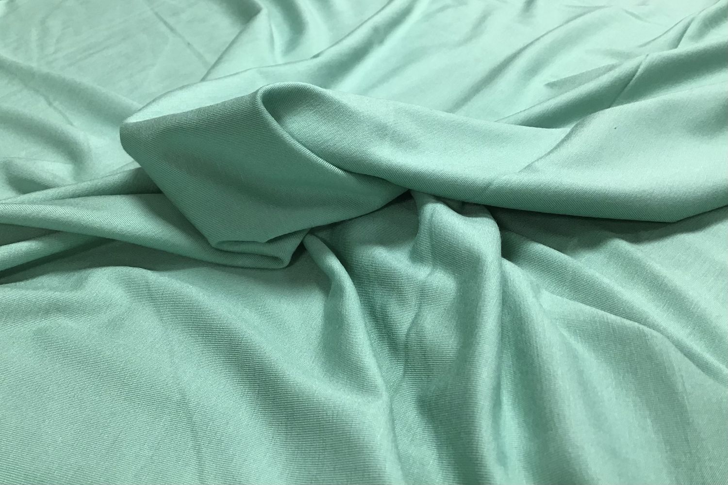 Bamboo tricot   mint green