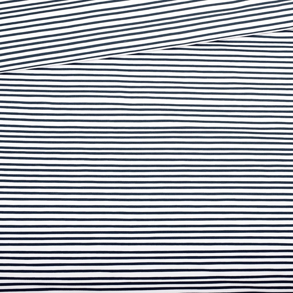 Stripes french terry