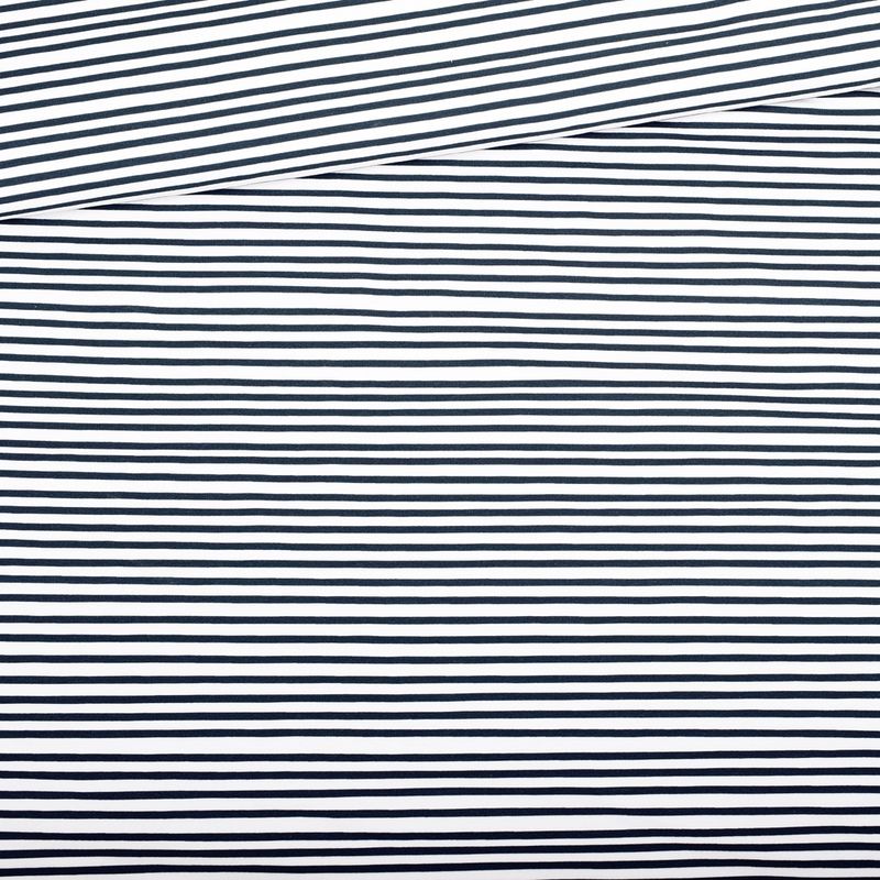 Stripes french terry