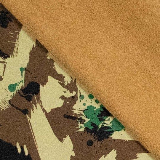 Softshell army print