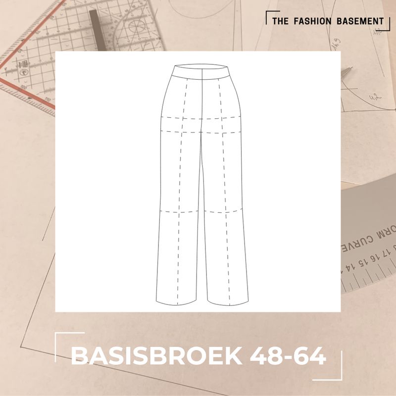 Basispatroon  broek 48-64