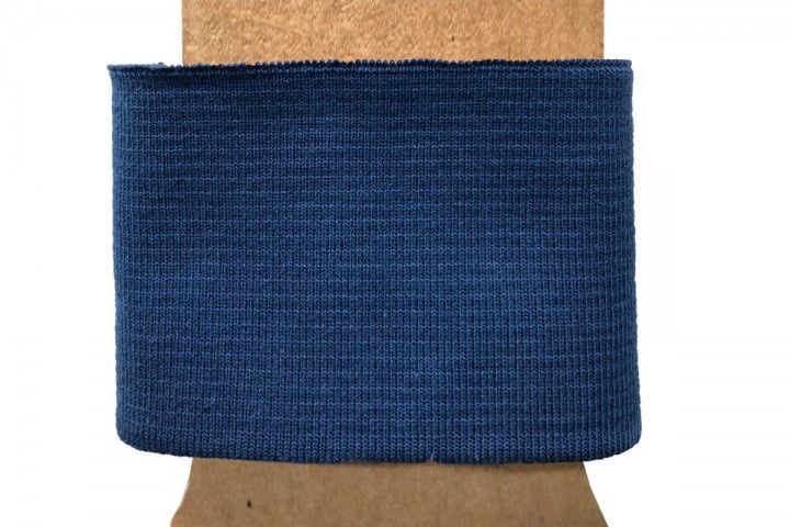 Cuff jeansblauw