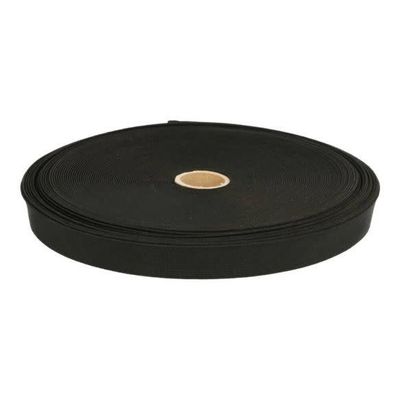 Stevig geweven elastiek  Zwart 35 mm