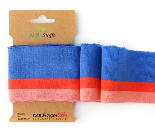 Cuff Me boord College blauw/oranje