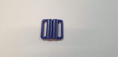 Bikini sluiting 25 op 25 mm 20 mm opening marine blauw