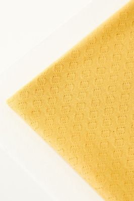 Pointelle blond yellow