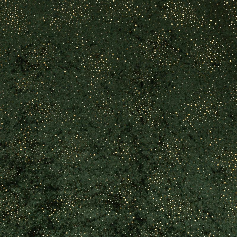 Velours met goud groen