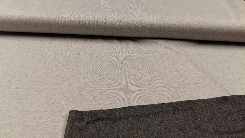 Viscose tricot grijs