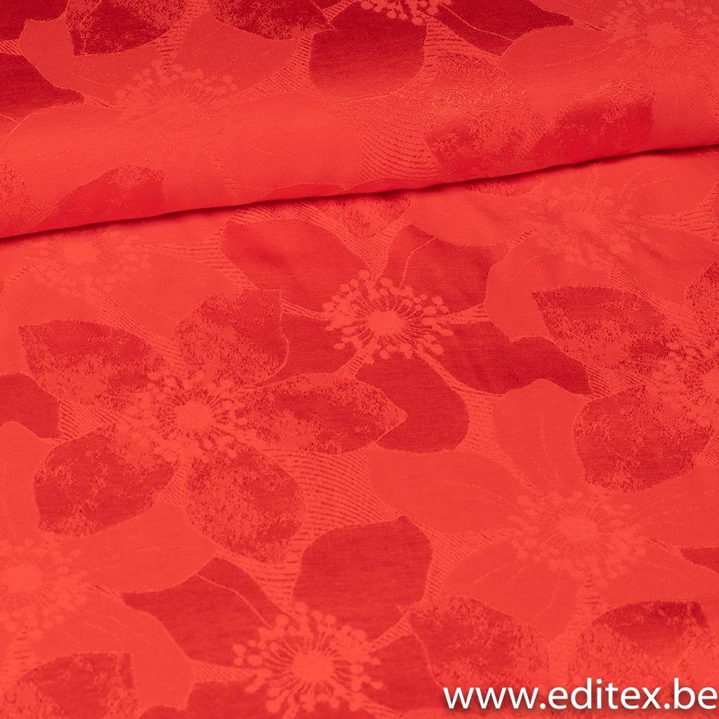 Satijnlook rood