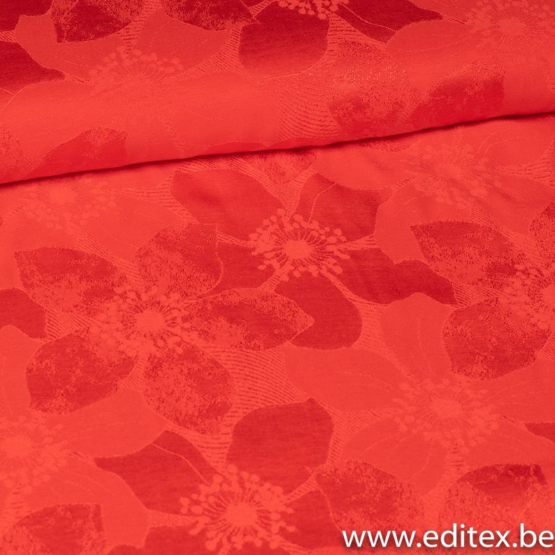 Satijnlook rood