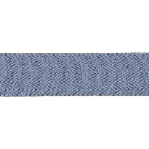 Keperlint 30 mm jeansblauw