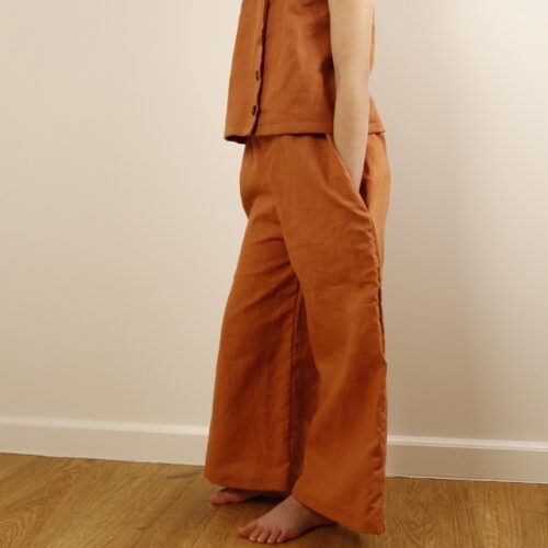 Rosa broek