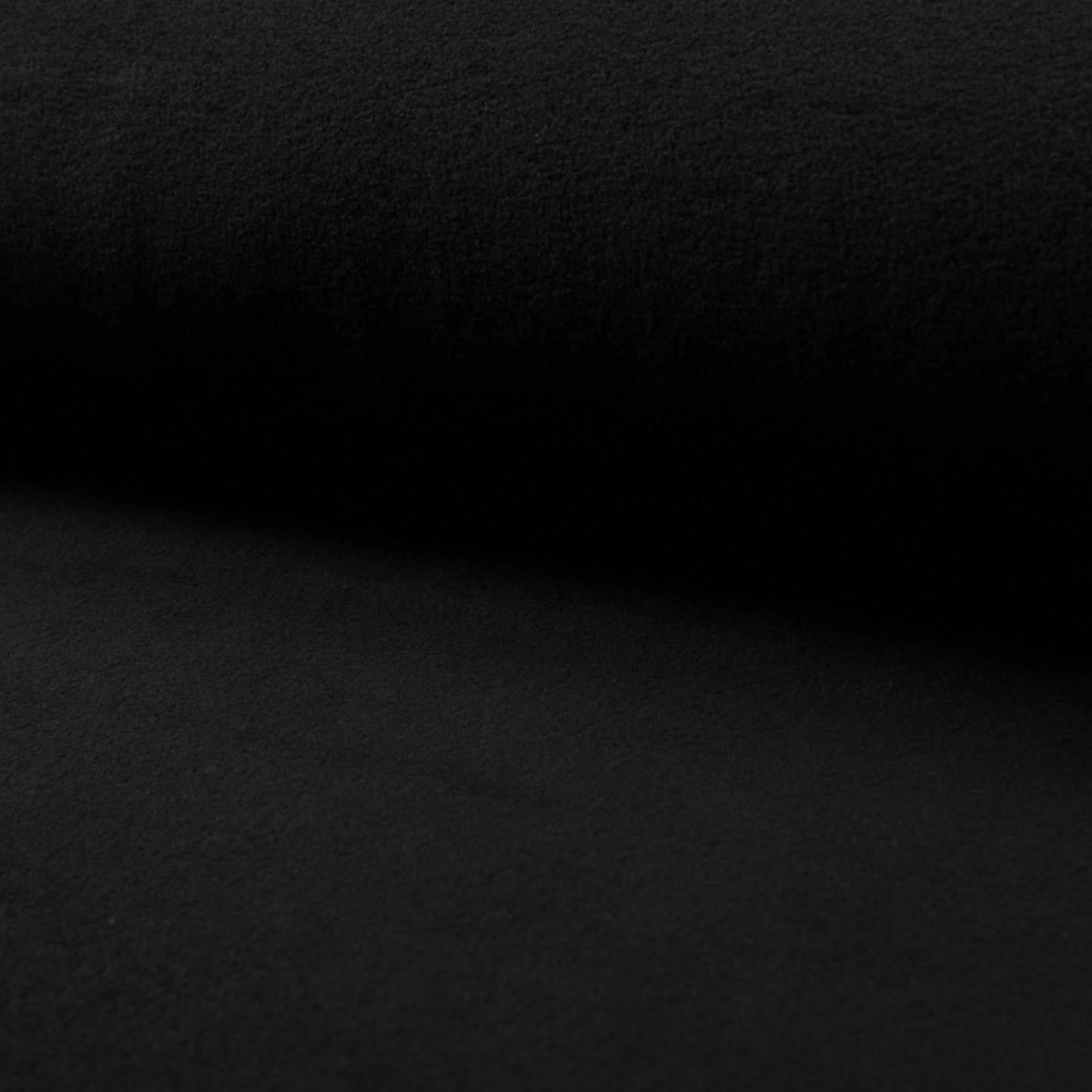 Polar fleece de luxe black
