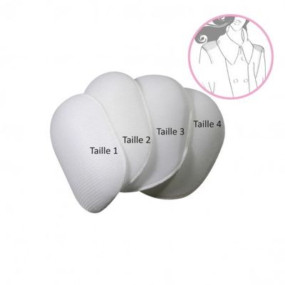 Epaulette raglan wit