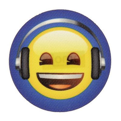 Applicatie emoji hoofdtelefoon