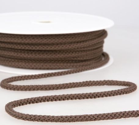 Anorakkoord  4,5 mm chocolade