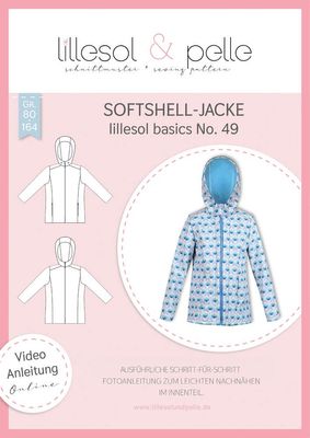 Softshell jas kids n°49