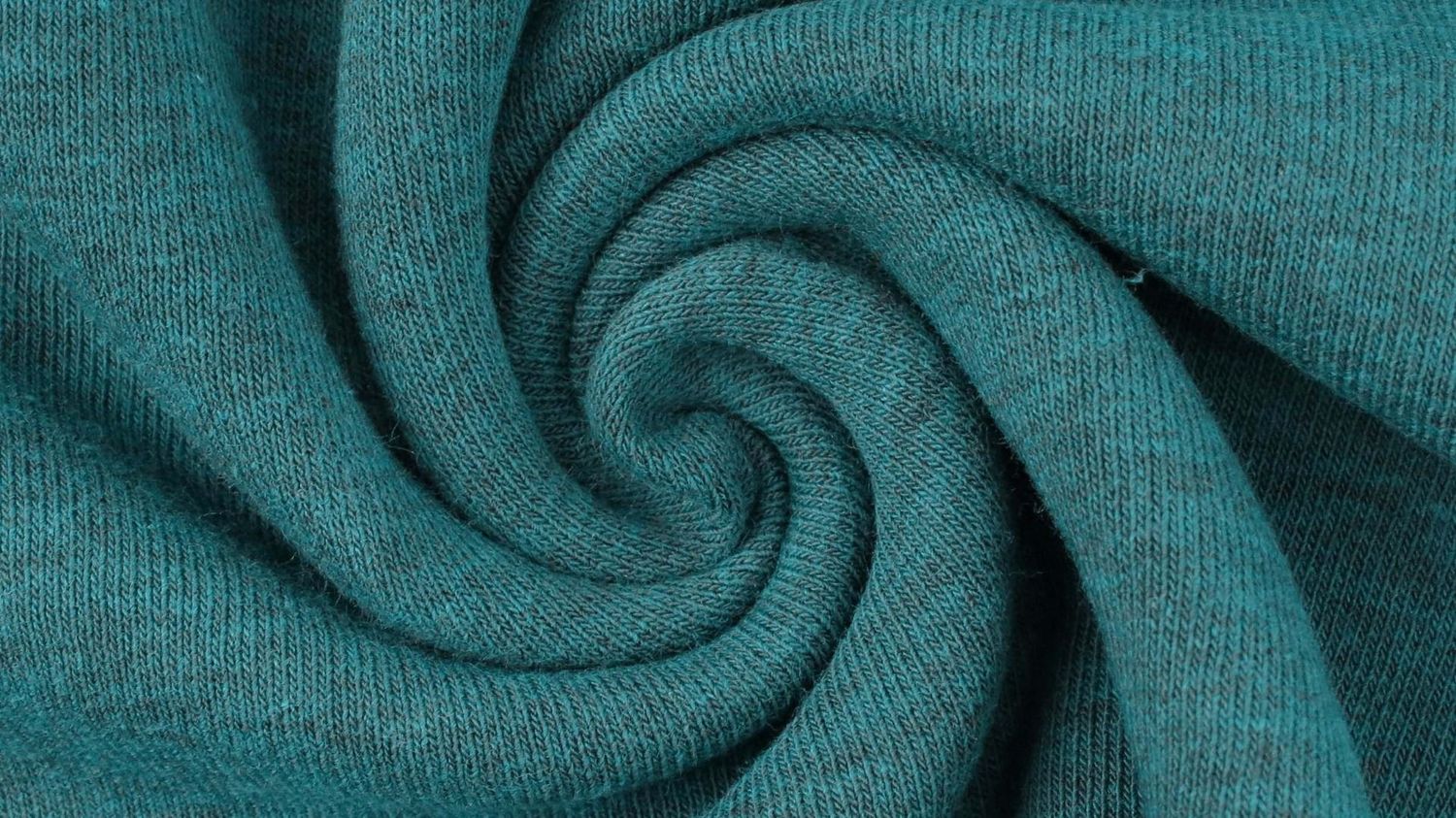 Sweater melange petrol