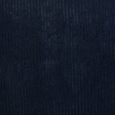 Cordula corduroy met teddy donker blauw
